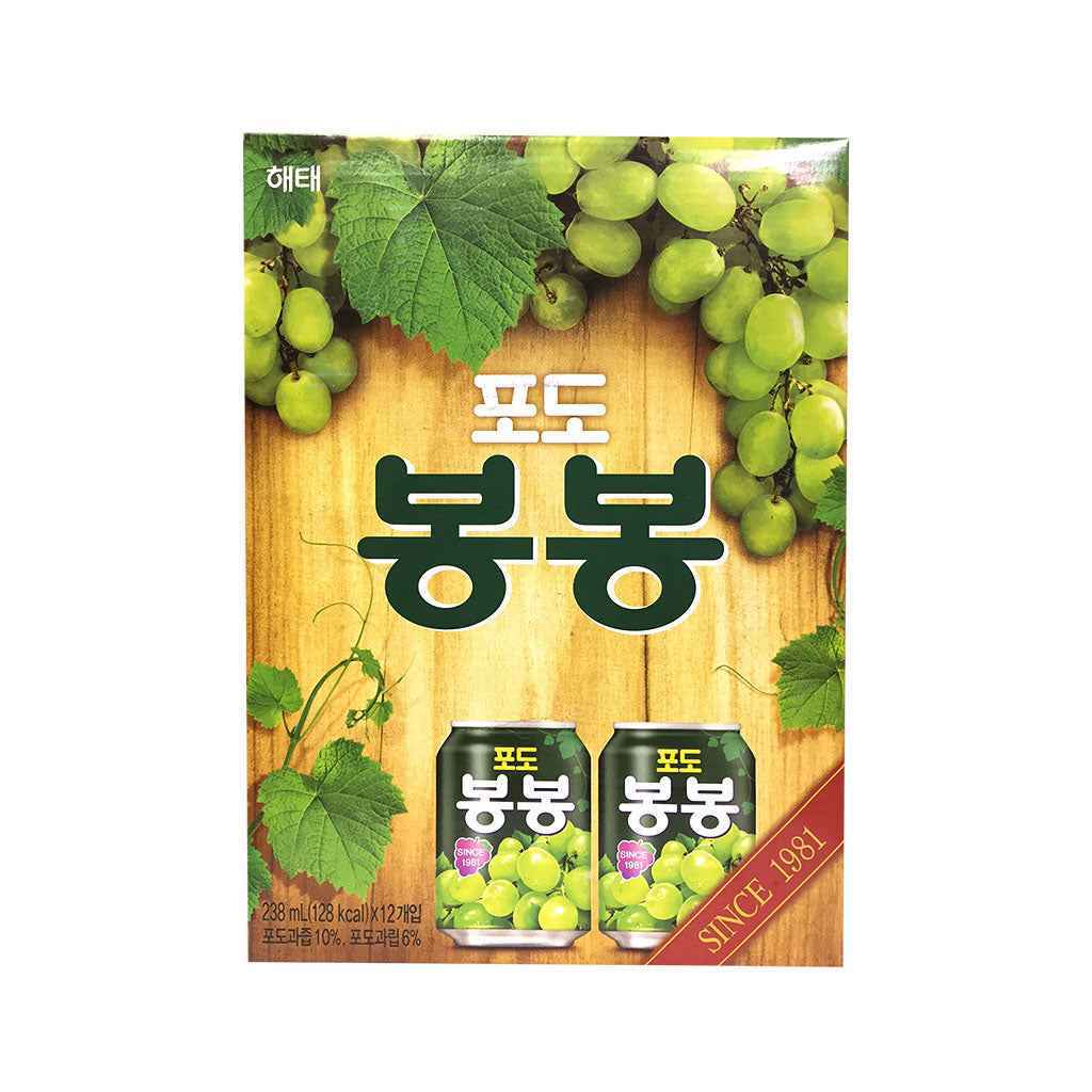 Haitai Grape Bon Bon 12EA 238ml